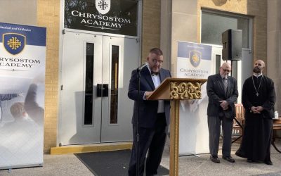Chrysostom Academy’s Ribbon Cutting Event
