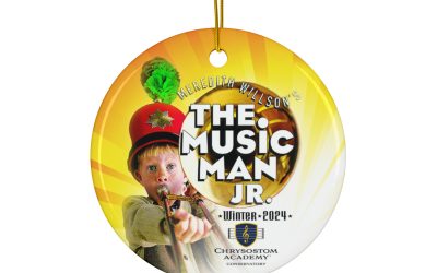 Music Man Commemorative Ceramic Ornament