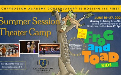 A Year with Frog and Toad – KIDS! | Summer Theater Camp